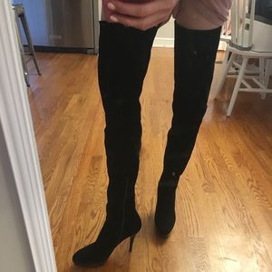 Stuart weitzman hiho suede over the knee boots irk
